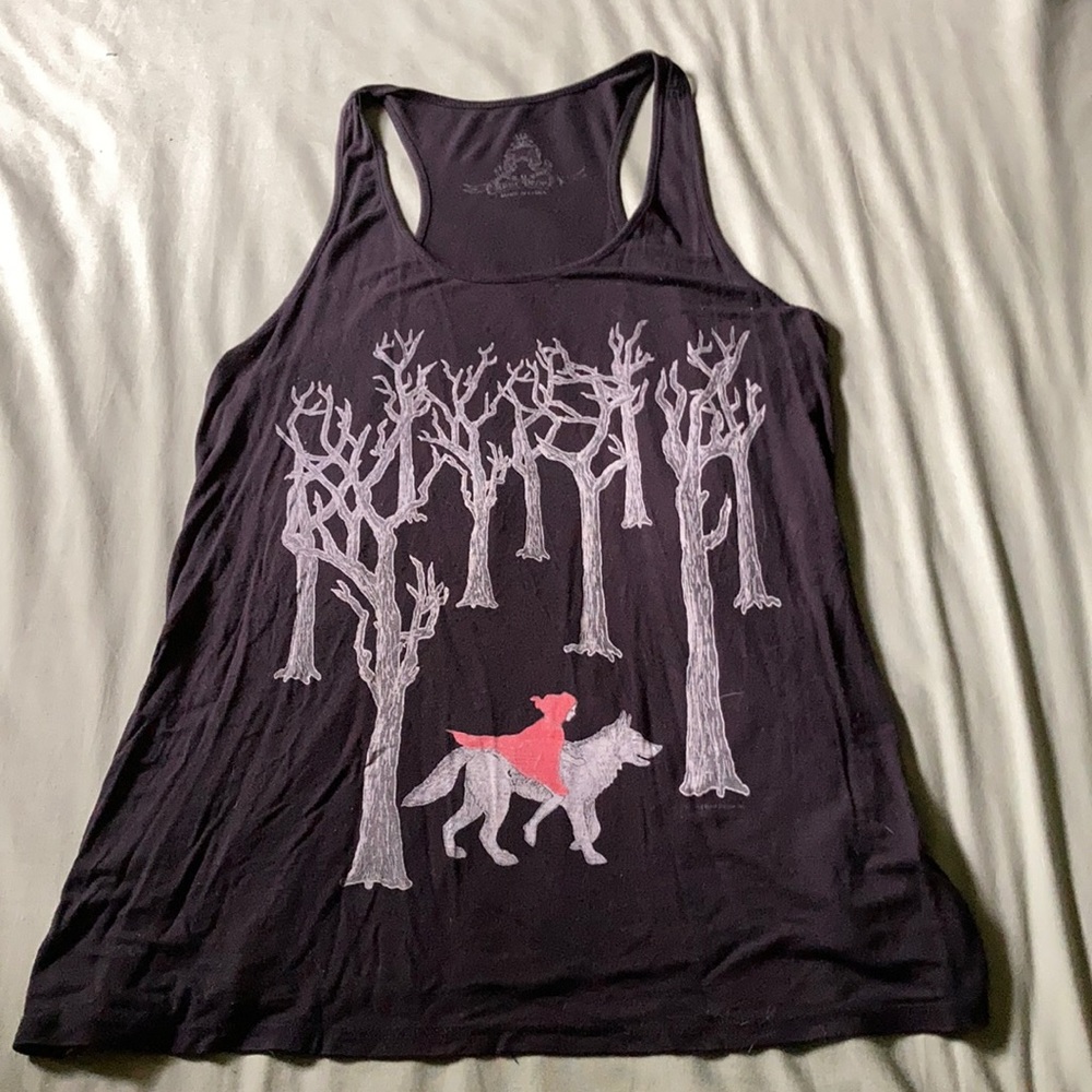 Little red riding hood tank top